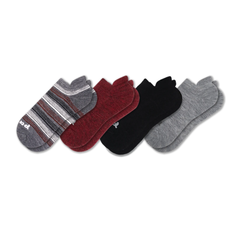 4 Pack - Men's Low Cut Pacas Socks