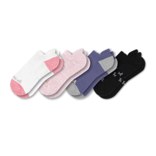 4 Pack - Women's Low Cut Pacas Socks