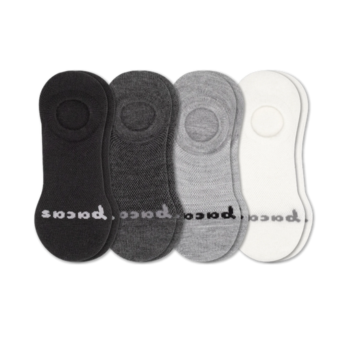 4 Pack - Women's No Show Socks