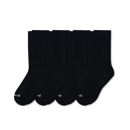 4 Pack - Men's Light-Weight Crew Pacas Socks