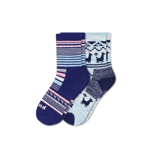 2 Pack - Women's Hiking Crew Pacas Socks