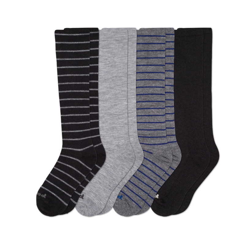 Pacas™ Inc. | Pacas Men’s Compression Socks With Alpaca Wool - 4 Pack